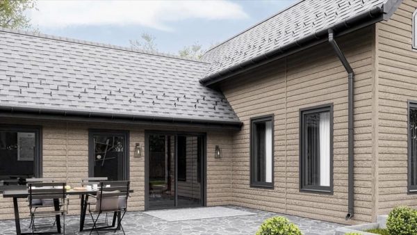 Сайдинг Фактур, Корабельный брус, Кедр, 3м