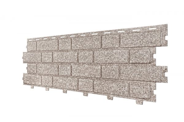 Фасадная панель Технониколь Формлайт, Кирпич, цвет Серо-бежевый