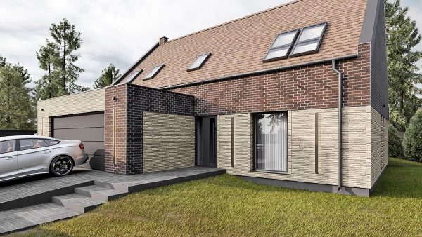 Фасадная панель Технониколь Терра, цвет Карелия